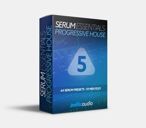 Serum Essentials Vol. 5 Progressive House preset pack for Xfer Serum by baltic audio