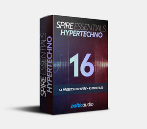 Spire Essentials Vol. 16 Hypertechno preset pack for Reveal Sound Spire by baltic audio