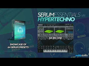 Hypertechno Serum presets with leads, basses, plucks, gated pads, vocals and arps