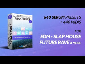 Sound demo of Serum Essentials Mega Bundle Vols. 1–10 with 640 Xfer Serum presets by baltic audio