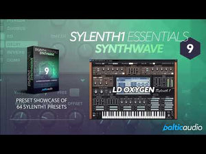 64 Synthwave Pop Sylenth1 presets and 41 MIDI files included in Sylenth1 Essentials Vol. 9