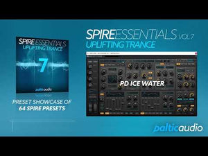 64 Uplifting Trance Spire presets and 40 MIDI files included in Spire Essentials Vol. 7
