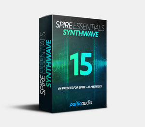 Spire Essentials Vol. 15 Synthwave preset pack for Reveal Sound Spire by baltic audio