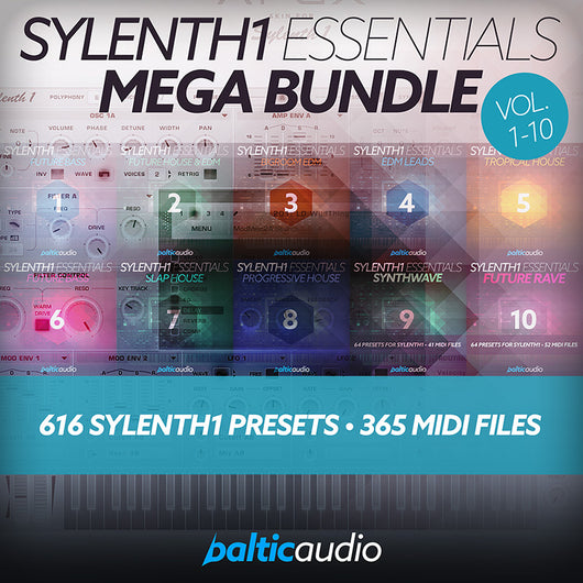 baltic audio - Sylenth1 Essentials Mega Bundle (Vols 1-10)