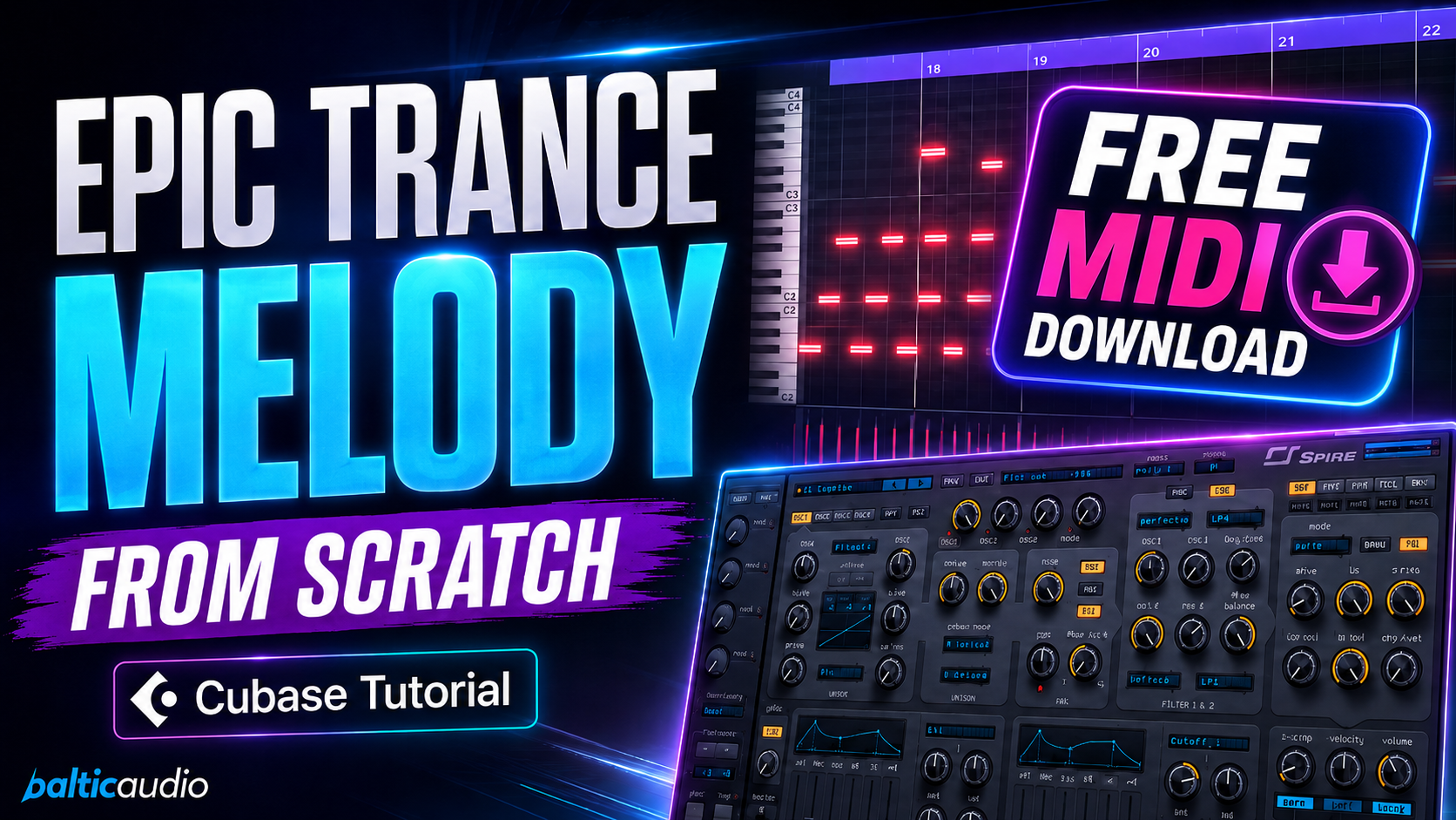 How to Make an Epic Trance Melody from scratch + Free MIDI