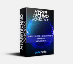 Hypertechno Power Pack bundle with presets, MIDI files and drum samples by baltic audio