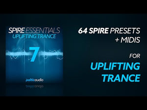 Demonstration of Spire Essentials Vol. 7 Uplifting Trance preset pack for Reveal Sound Spire by baltic audio