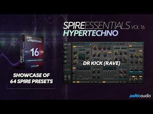 Hypertechno Spire presets with leads, basses, plucks, arps, pads and keys