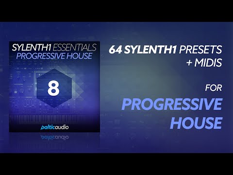 Demonstration of Sylenth1 Essentials Vol. 8 Progressive House preset pack for Sylenth1 by baltic audio