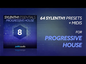 Demonstration of Sylenth1 Essentials Vol. 8 Progressive House preset pack for Sylenth1 by baltic audio