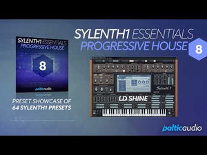 64 Progressive House Sylenth1 presets and 83 MIDI files included in Sylenth1 Essentials Vol. 8