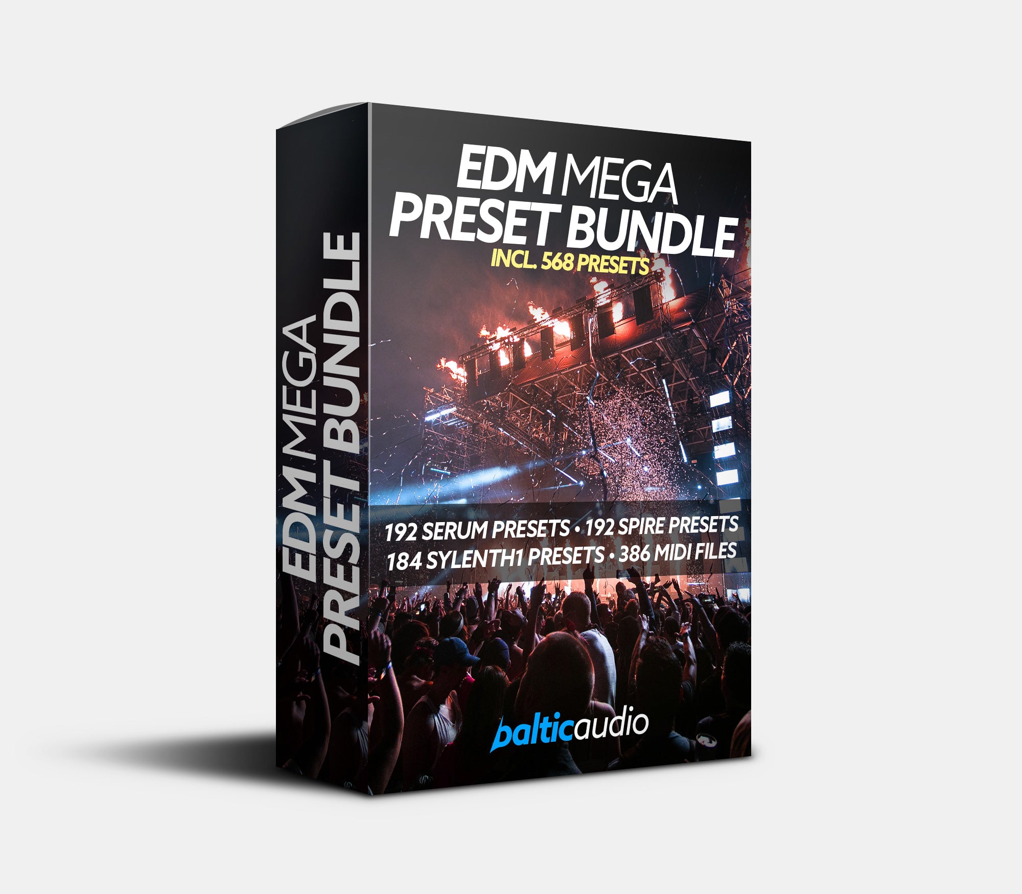 EDM presets for Xfer Serum, Reveal Sound Spire and LennarDigital Sylenth1
