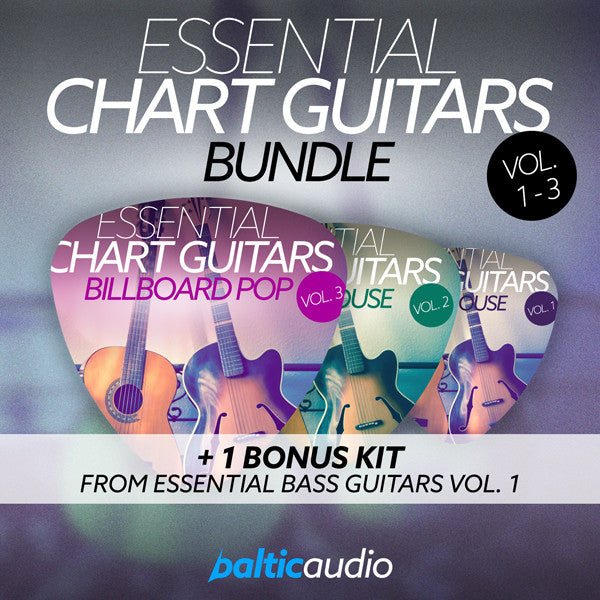 baltic audio Essential Chart Guitars Bundle (Vols 1-3)