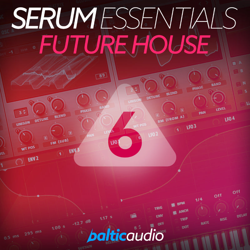 Serum Essentials Vol. 6 Future House preset pack for Xfer Serum by baltic audio