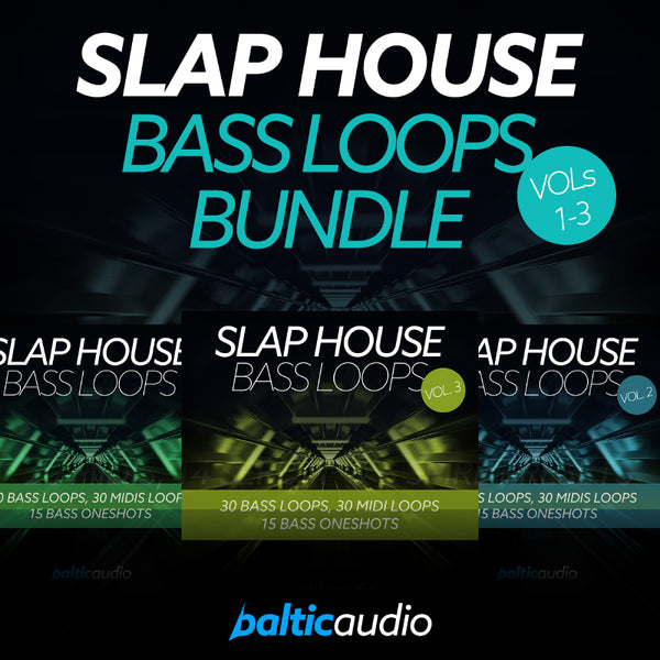 baltic audio - Slap House Bass Loops Bundle (Vols 1-3)