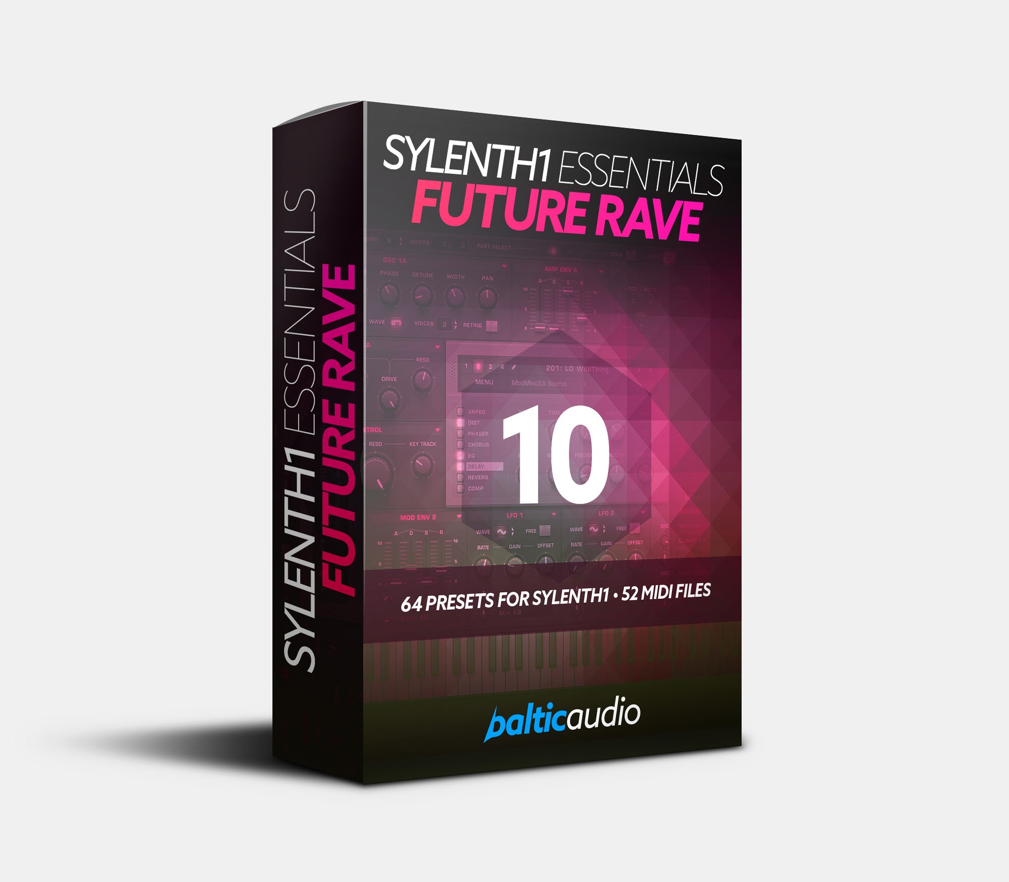 Sylenth1 Essentials Vol. 10 Future Rave preset pack by baltic audio