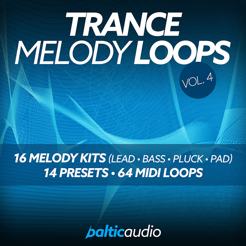 Trance Melody Loops Vol. 4 royalty-free Uplifting Trance melody loop pack by baltic audio