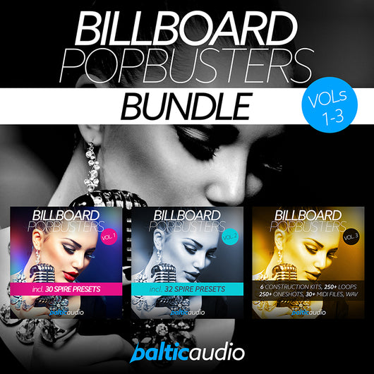 baltic audio - Billboard Pop Busters Bundle (Vols 1-3)